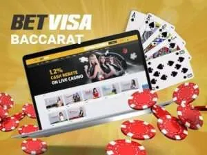 Betvisa Baccarat with 1.2% cash rebate