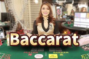 Baccarat with live dealers in Betvisa